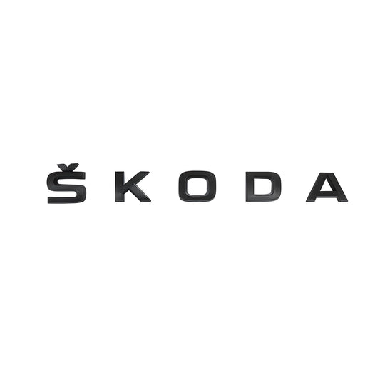 Skoda Trunk Letters