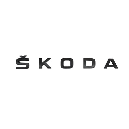 Skoda Trunk Letters