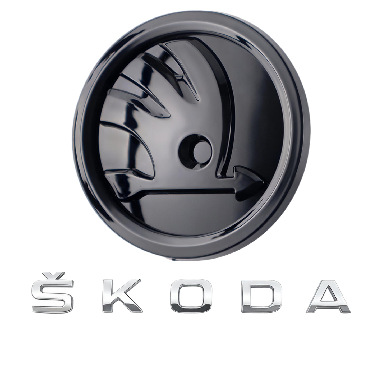 Skoda Emblem | Gloss Black