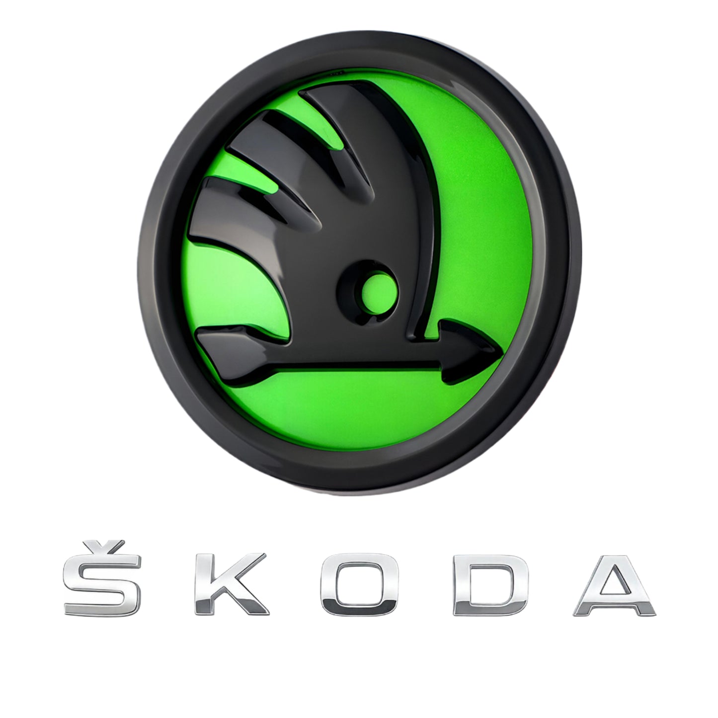 Skoda Emblem | Green