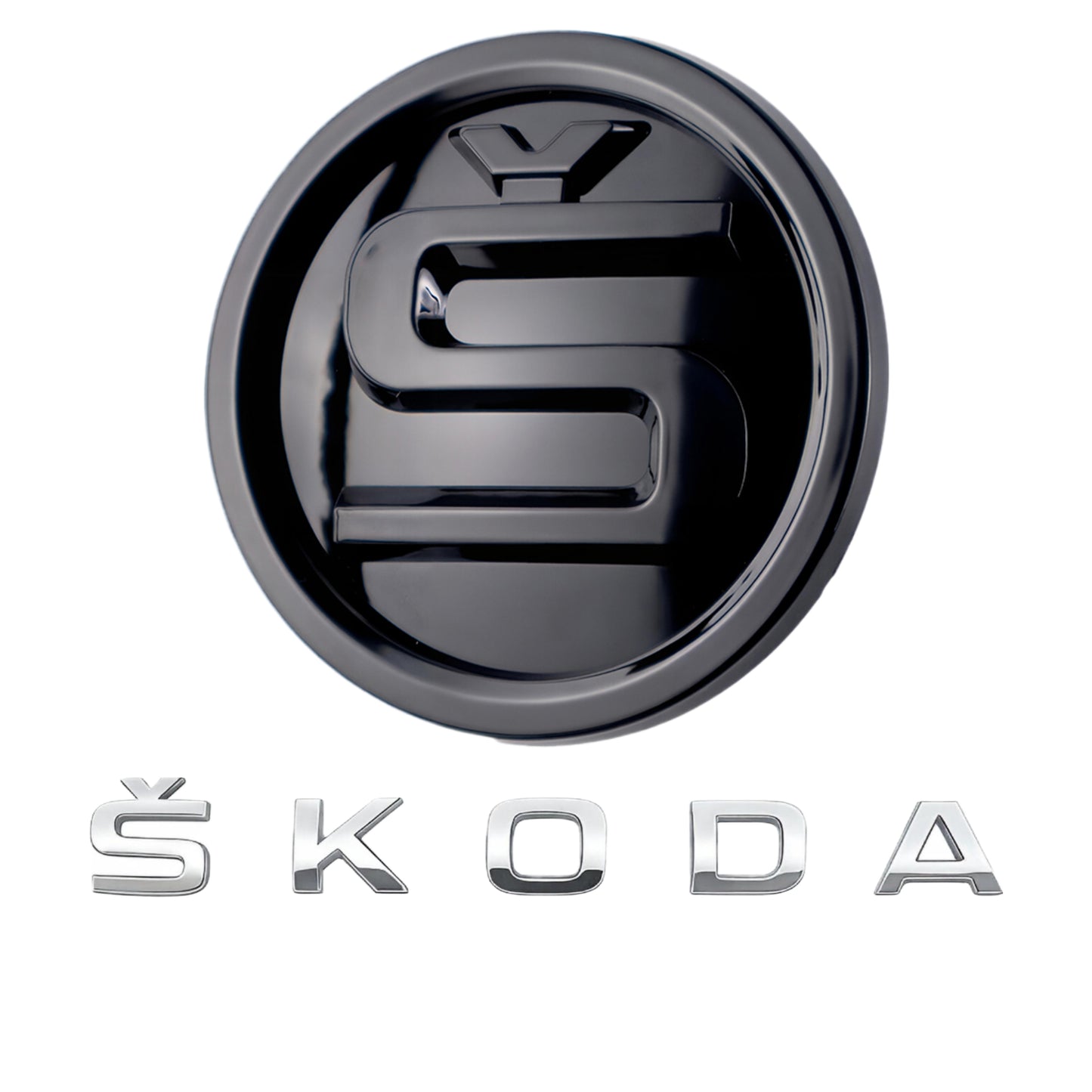Skoda Emblem | Gloss Black