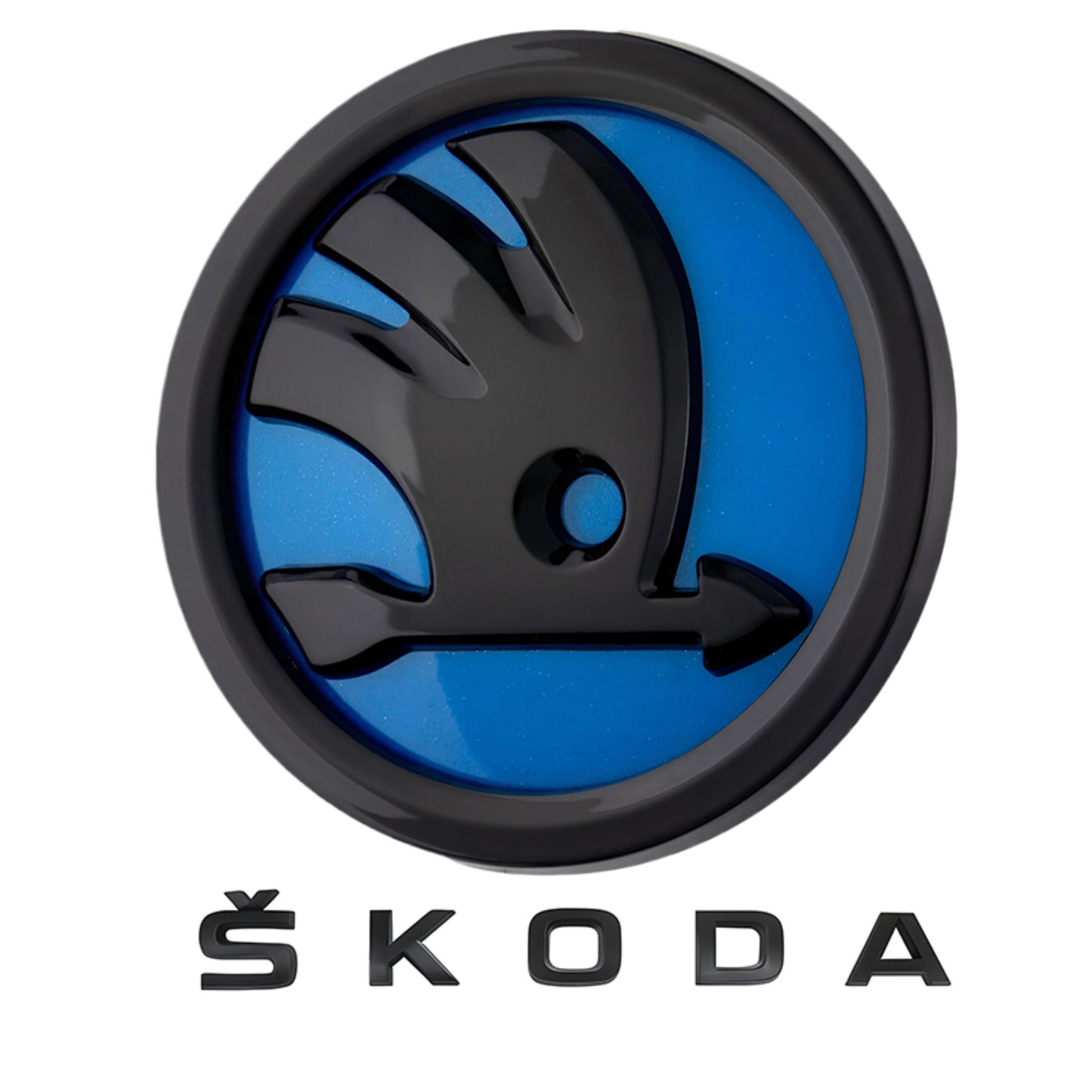 Skoda Emblem | Blau